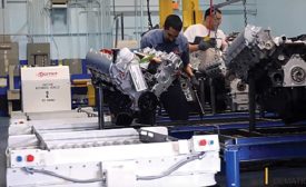 Tugger AGVS恢复活力发动机生产
