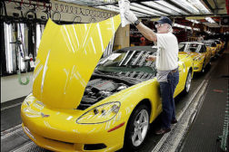 Corvette assembly line