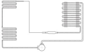 图1：串联蒸发器线圈